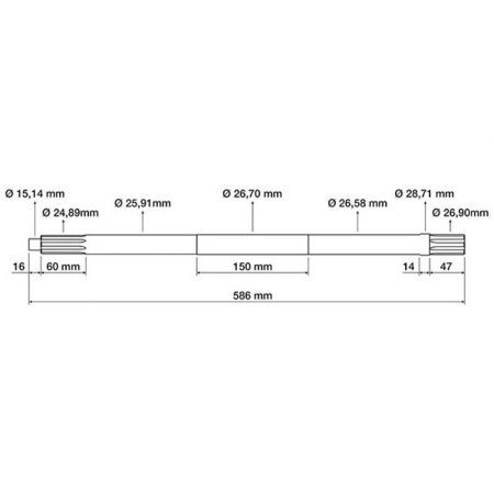 Ax priza de putere JT30791