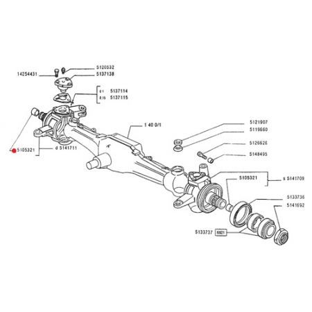 Bucsa butuc fata 5105321