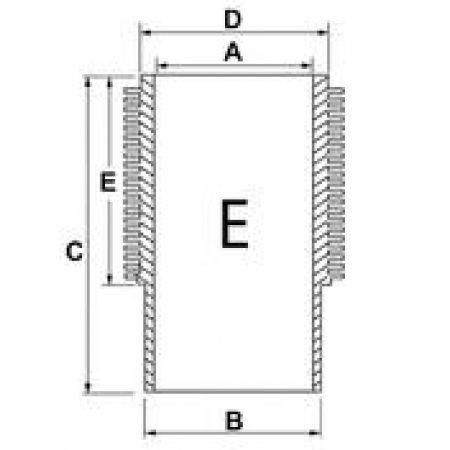 Camasa motor STD Ø 100 2101175