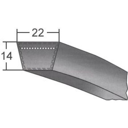 Curea trapez 22x3200 Li