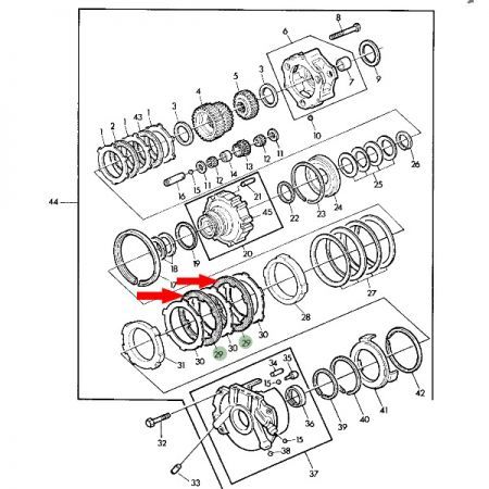 Disc intermediar inversor AL38238