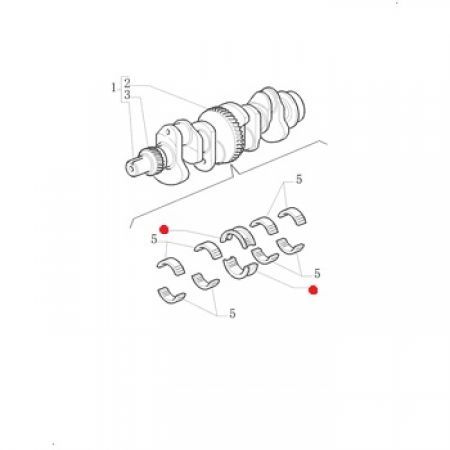 Distanțier arbore motor STD 2995784