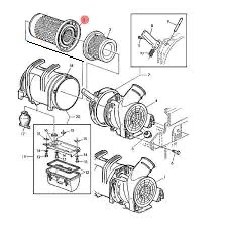 Filtru aer exterior AL78869