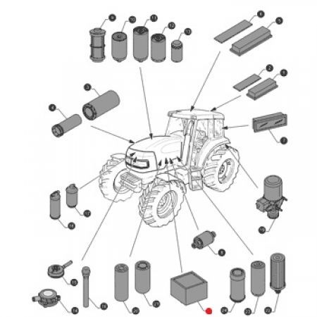 Filtru combustibil 336430A1