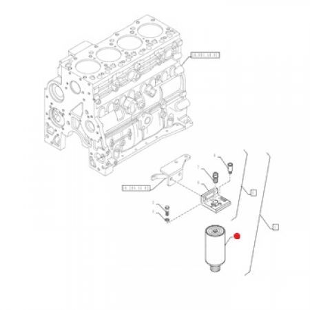 Filtru combustibil 84526251