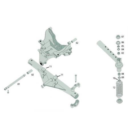 Garnitura inel de sustinere 3050166R1