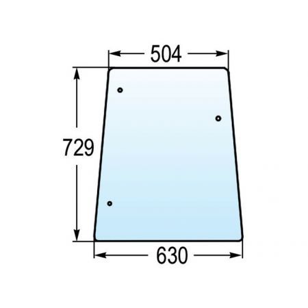 Geam lateral stg/dr spate L57912