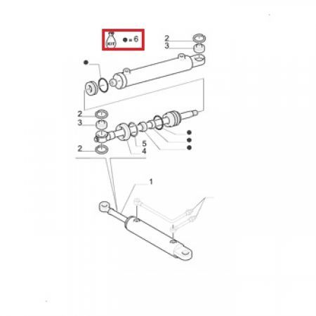 Kit reparatie cilindru 5190591