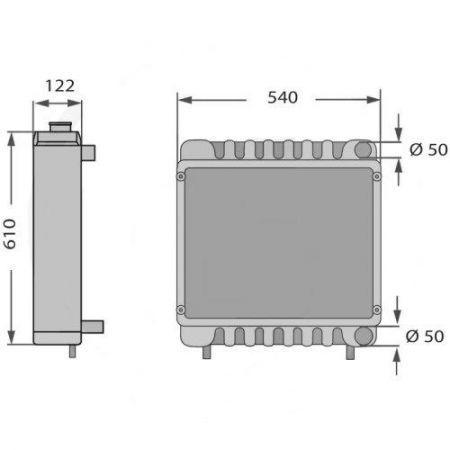 Radiator apa H718202050101