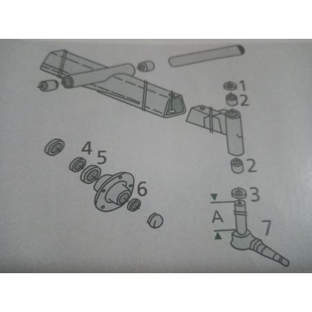 Rulment roata K620046