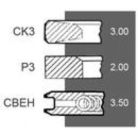 Set segment STD Ø 100 mm 04230683