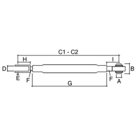 Tija de ridicare 224250A2